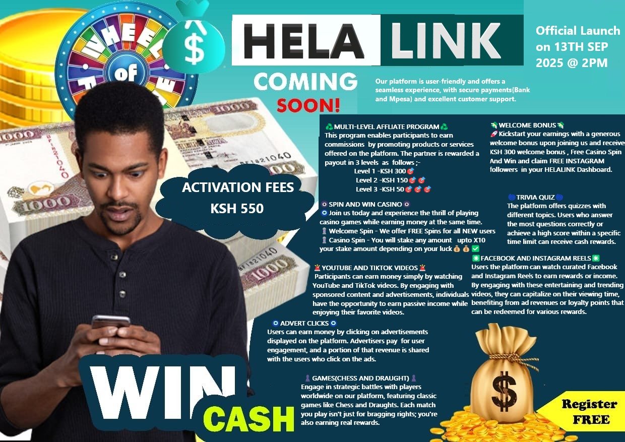 HELALINK KENYA-MAKE MONEY ONLINE